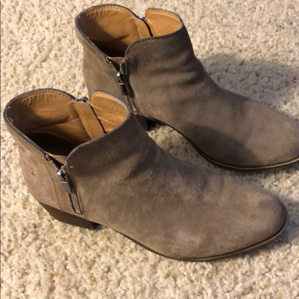 Lucky Brand Suede Booties